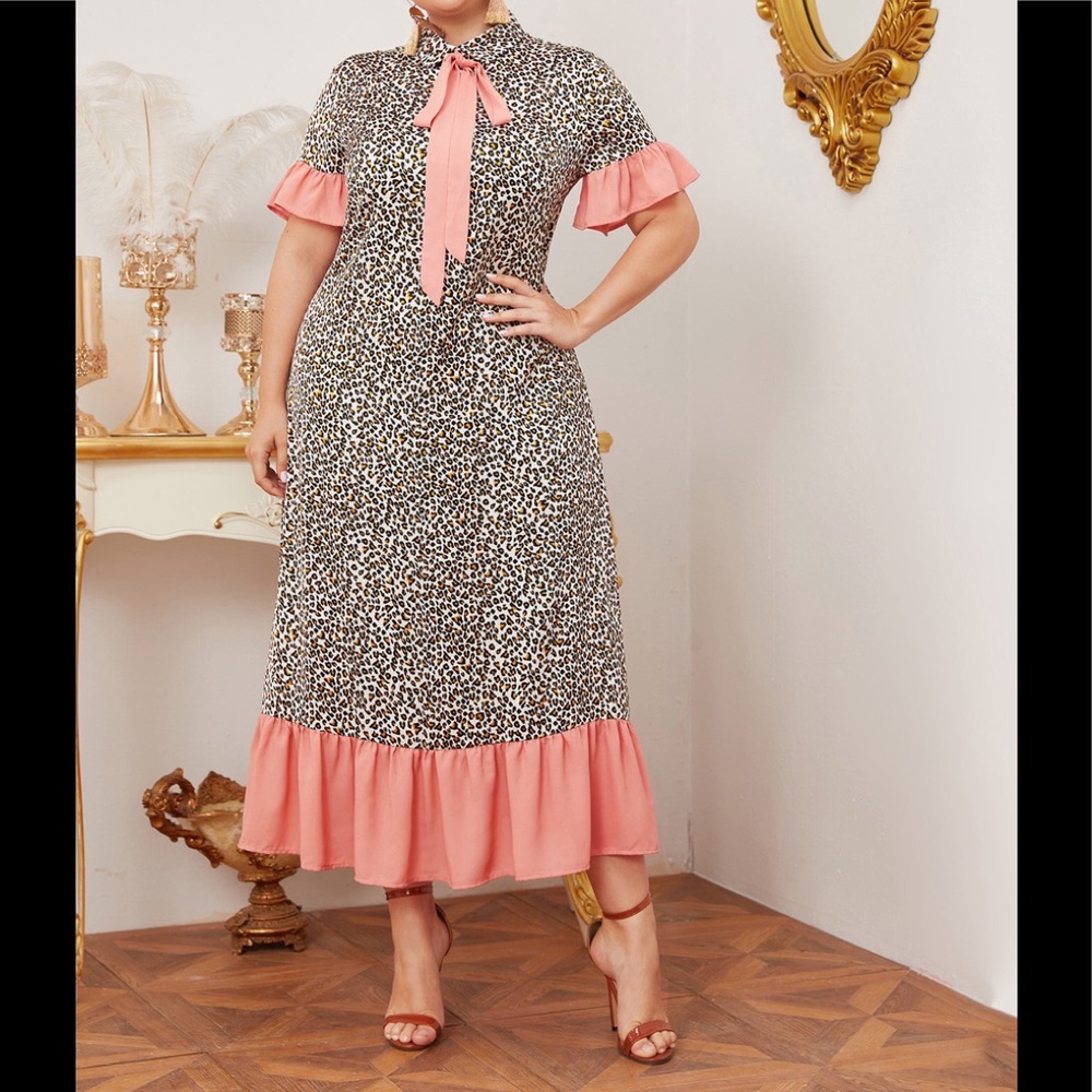 4x SHEIN Animal Print Dress— Never Worn